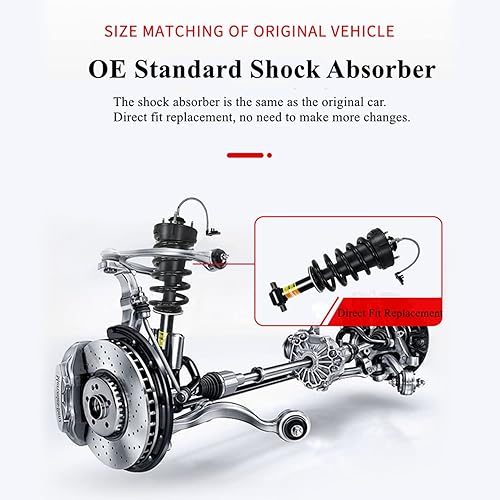 Miniatura 5 de 84176631 580-1108 - Conjunto de amortiguador delantero con control magnético para Cadillac Escalade Chevy Tahoe Suburban Silverado Sierra 1500 Yukon