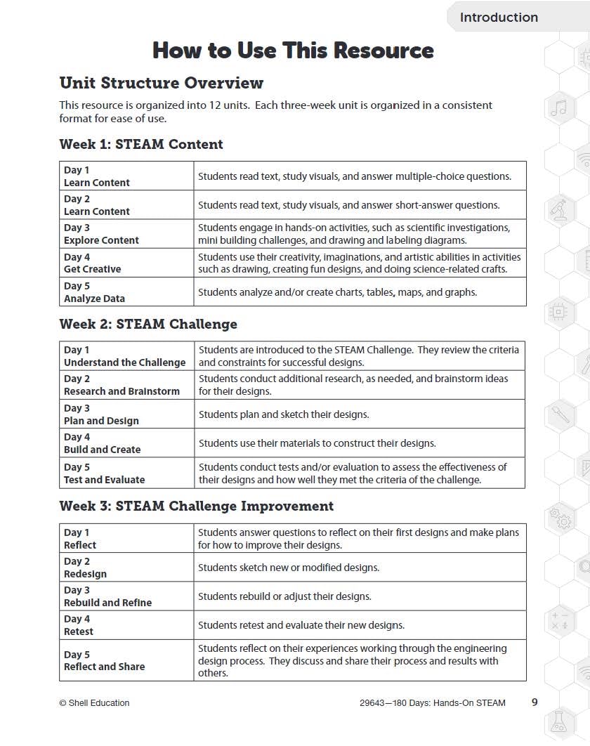 180 Days: STEM/STEAM for Kindergarten Practice Workbook for Classroom and Home, Cool and Fun Practice Created by Teachers (180 Days of Practice) - Image 3