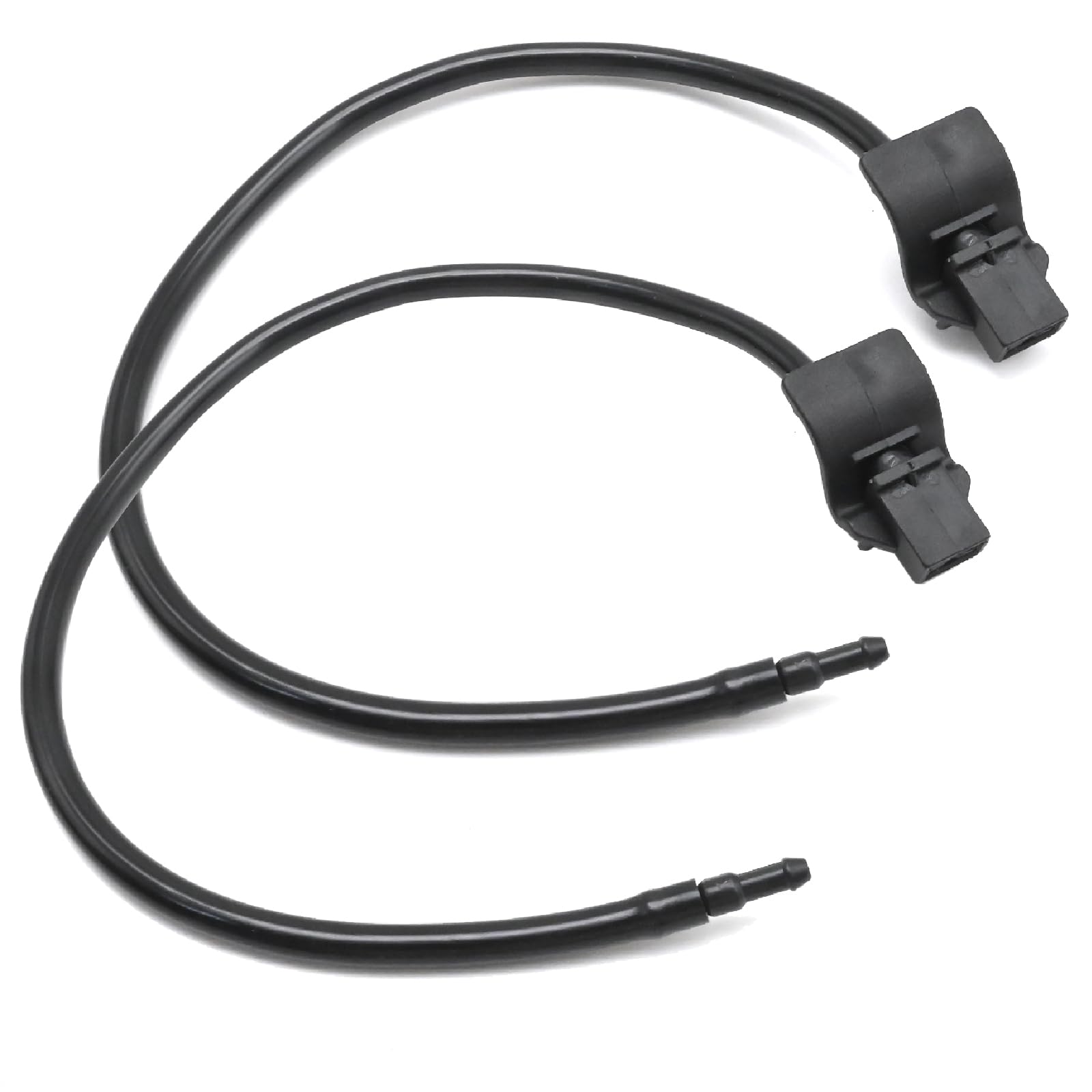 JUUDDENPARTS 2018769 2pcs Windshield Washer Jet with Tube