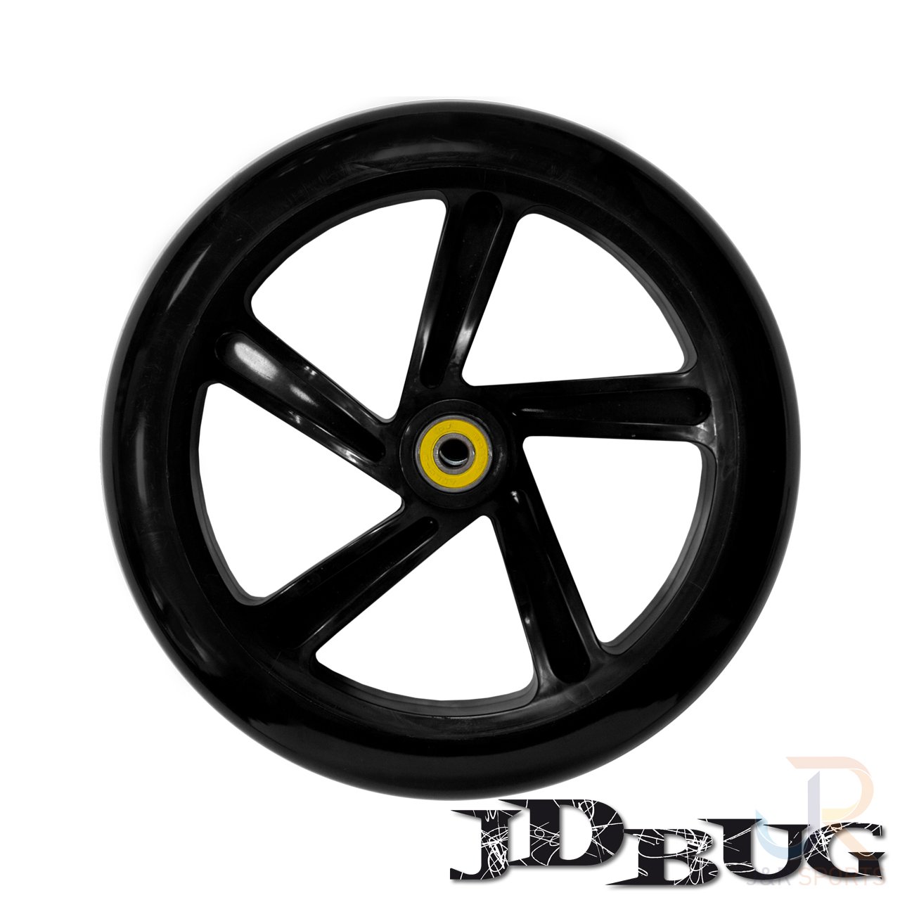 JD Bug 200mm Wheel inc Bearings (Unit)