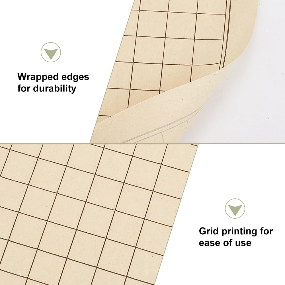 WEBEEDY 100 Feuilles de Papier Xuan pour la Calligraphie Chinoise avec 2 Grilles de Styles Calligraphie Japonaise sur Papier Sumi à l'Encre au Pinceau pour Débutants,50 Feuilles/Sac(Colonne et Grille)