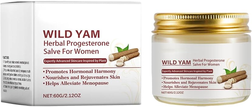 Wild Yam Root, Organic, Balancing for Menstruation and Menopause, Hormonal Yam Root for Women BgH270 White, 5 x 5 x 5 cm