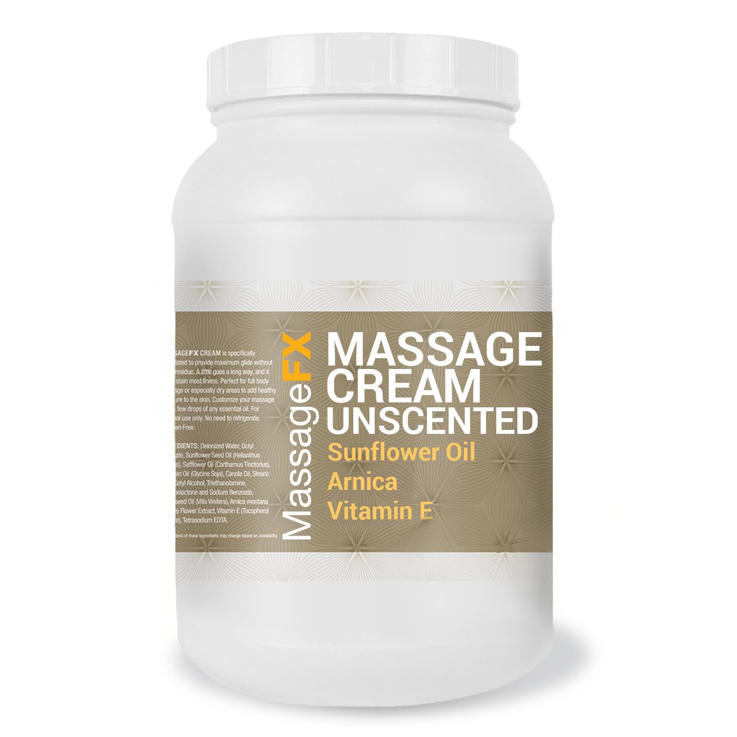 Amazon.com : MASSAGE FX Unscented Massage Cream, 1 Gallon