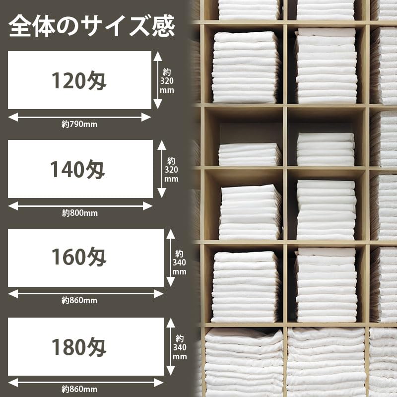 Amazon.co.jp: 袋入りタオル (120匁) (20枚) 個包装 衛生的 ホテル