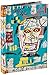 Skulls by Jean-Michel Basquiat Mini Notebook: Pocket Size Mini Hardcover Notebook with Painted Edge Paper