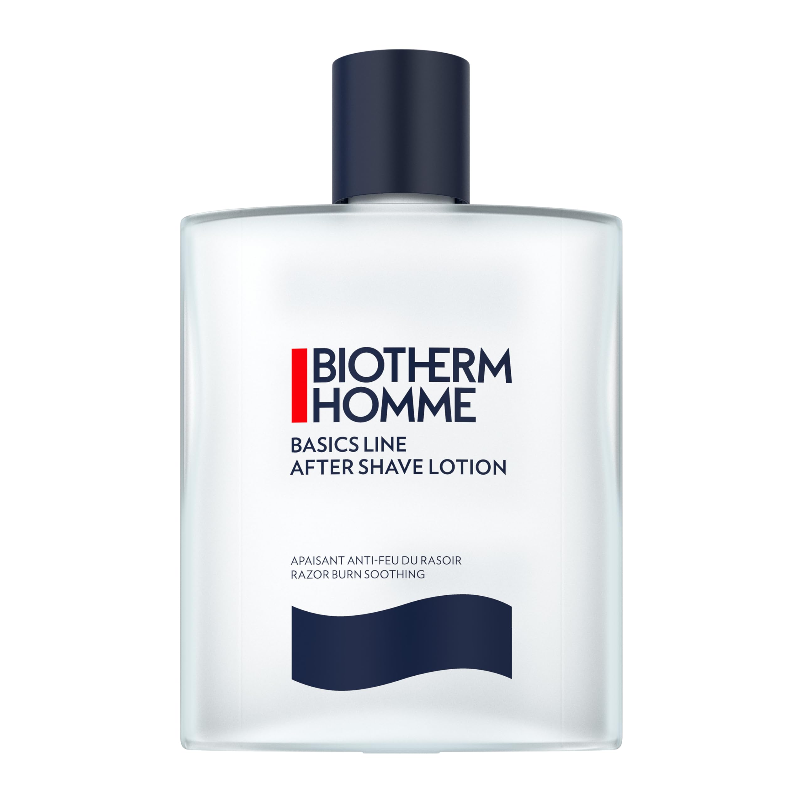 BIOTHERM HOMME Basics Line After Shave Lotion, Dopobarba Lenitivo, Per Pelli Normali, Anti-bruciore Post-rasatura, con Olio di Cartamo, 100 ml