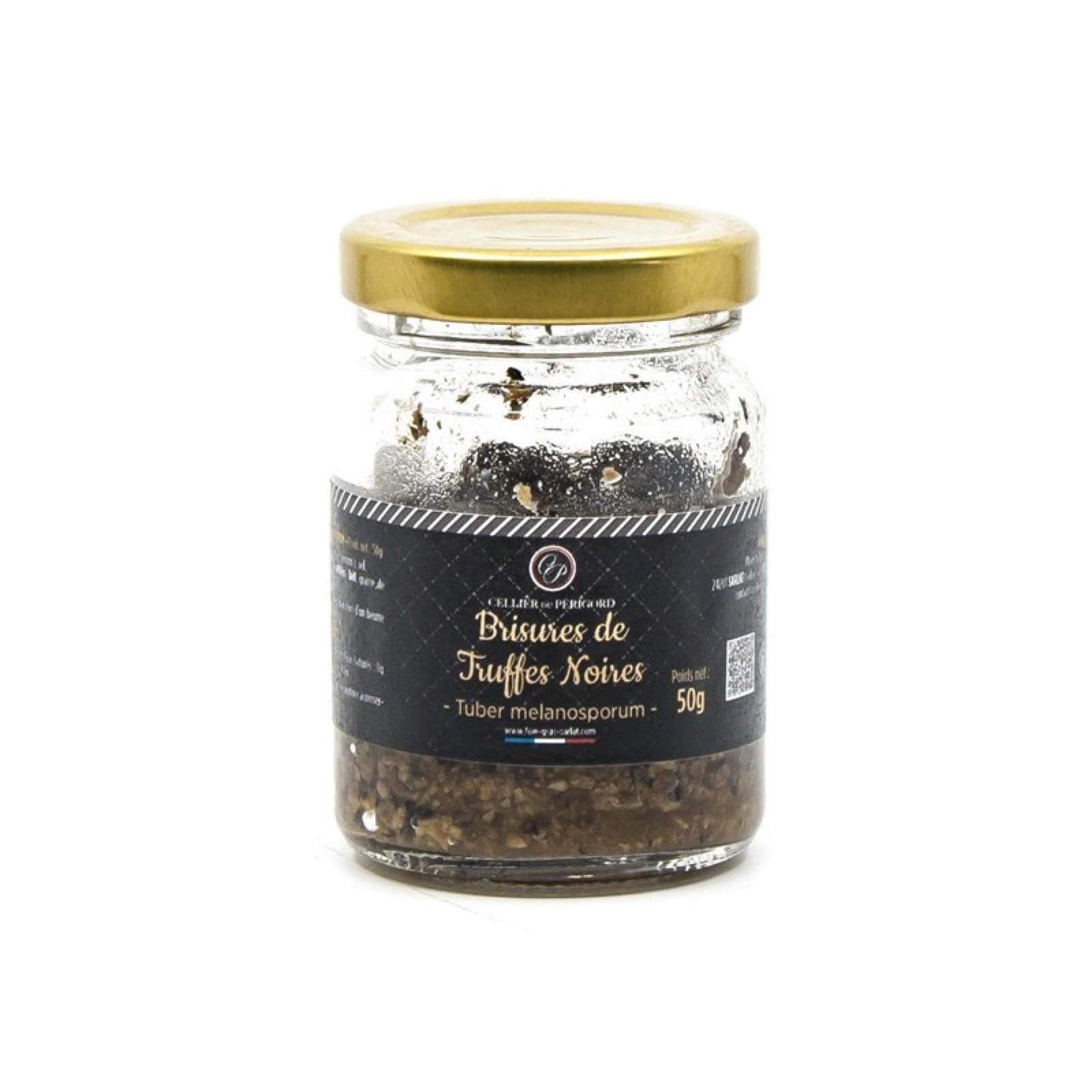 Brisures de Truffes Noires (Tuber Melanosporum) 50g