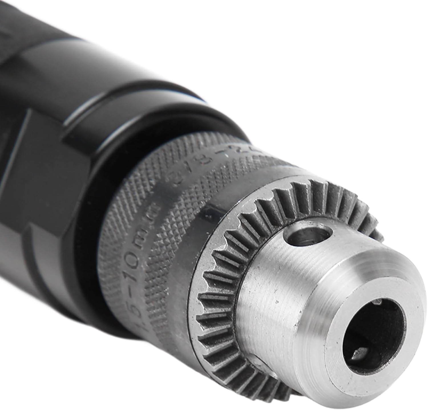 Luqeeg 3/8 Inch Straight Pneumatic Drill, 2200rpm Air Power Drill, High Speed Grinding, Accessing Confined Areas, Ergonomic Design, Zinc Alloy Material, High Torsion