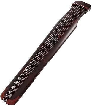 Professional Guqin Hand-Played Paulownia Guqin Fuxi-Style Stringed Qin Hand-Made Old Seven-Stringed Qin Guqin-Level Beginner InstrumentBrown