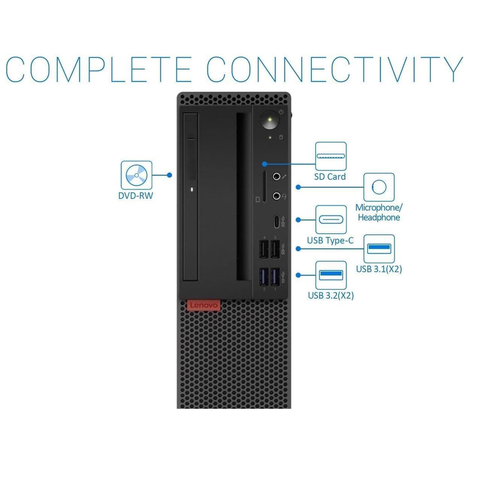 ミニPC Lenovo ThinkCentre M720s /Win11/Office Lenovo Desktop PC ThinkCentre M720s SFF Windows 11 Pro PC - Intel