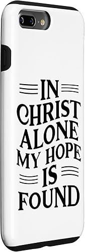 Miniatura 21 de iPhone 13 En Cristo Solo Mi Esperanza Se Encontró - Funda Inspiradora Cristiana