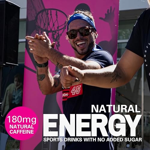 Miniatura 3 de Pure Fuel Healthy Energy Drinks Watermelon Blast - A base de plantas, electrolitos, sin azúcar añadido, 180 mg de cafeína natural, paquete de 12
