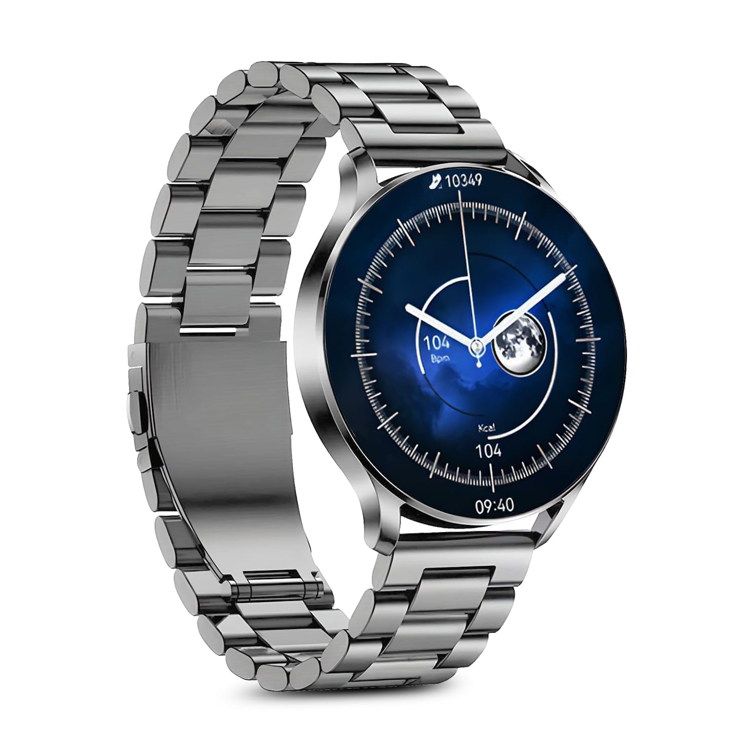 GameSir Active 2 Smart Watch AMOLED Display 1.3" Screen, 360 * 360 Resolution, IP68 Waterproof with Multiple Watch Faces Bluetooth Calling Metal Chain Round Dial Smartwatch for Men & Women (Grey) (B0D1KMT75L) Amazon Price History, Amazon Price Tracker