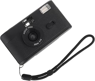 Obuyke 1 PC Câmera De Filme Presentes Eletrônicos Mini Câmera Vintage Mini Câmeras De Imagem Câmera Portátil Câmera De Filme Abs Câmera De Filme Embutida Câmera De Flash De