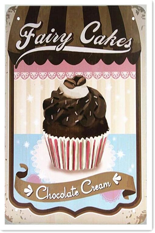 フェアリーケーキチョコレートクリームウォールメタルポスターレトロプラーク警告ブリキサインヴィンテージ鉄絵画装飾オフィスの寝室のリビングルームクラブのための面白いハンギングクラフト 訳ありセール格安 フェアリーケーキチョコレートクリームウォールメタルポスターレトロプラーク警告ブリキサインヴィンテージ鉄絵画装飾オフィスの寝室のリビングルームクラブのための面白いハンギングクラフト 訳ありセール格安