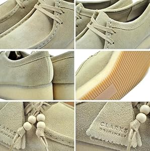 Amazon | Clarks(クラークス) WALLACRAFTBEEMAPLESUEDE26173498ワラ