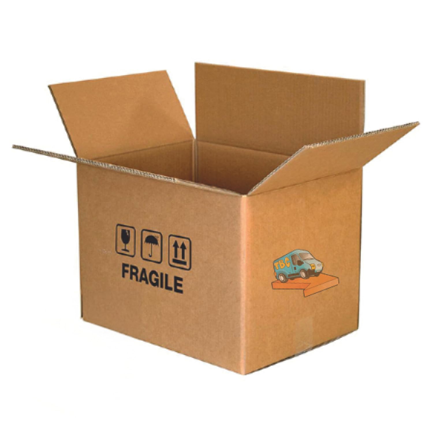 20 Scatole di Cartone Doppia Onda Resistenti per Trasporto di 4 Latte da 5 Litri 26x32x34 cm, Ideali per Spedizioni e Imballaggi – Oggetti Pesanti e Fragili - TravelBox (20, 26x32x34)