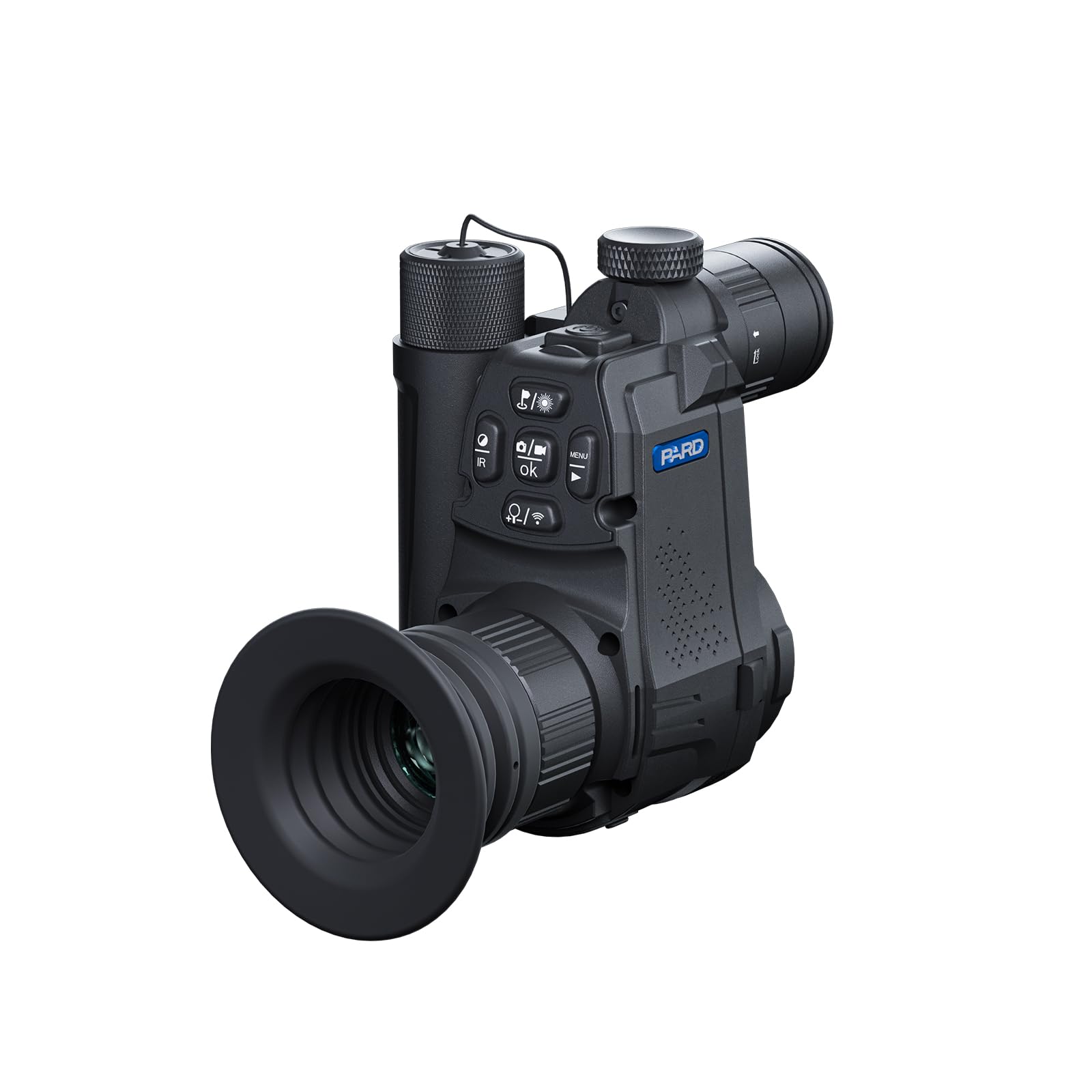 PARD Nachtsicht Monokular, Nachtsichtbrille mit 850nm/940 IR, Bildaufzeichnung und Videowiedergabe,NV007SP2 / NV007SP2 LRF 4K
