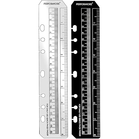 2-Pack Snap-in 8" Planner Rulers