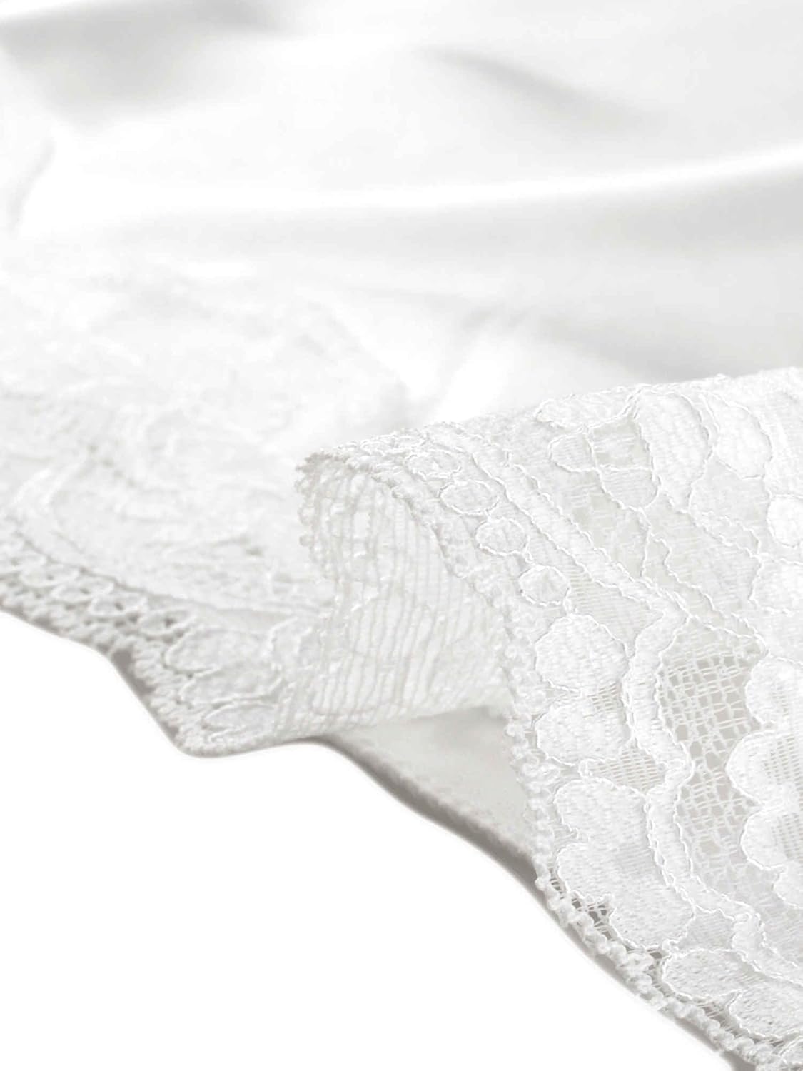 cheibear Womens Satin Lingerie Pajama Dress Camisole Silky Mini Chemise Lounge Bride Slip Nightgowns - Image 5