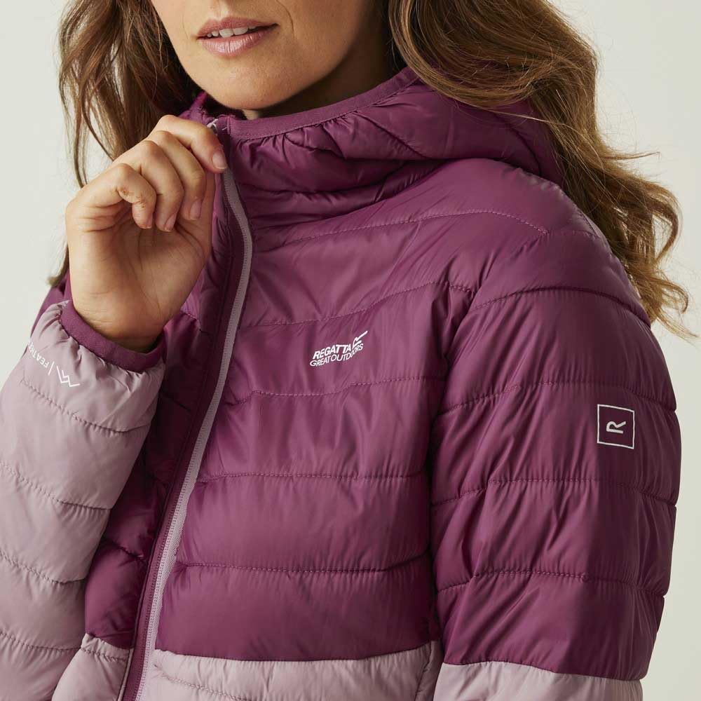 Regatta Women's Hooded Hillpack IV kurtka damska | lekkie watowanie - liliowa