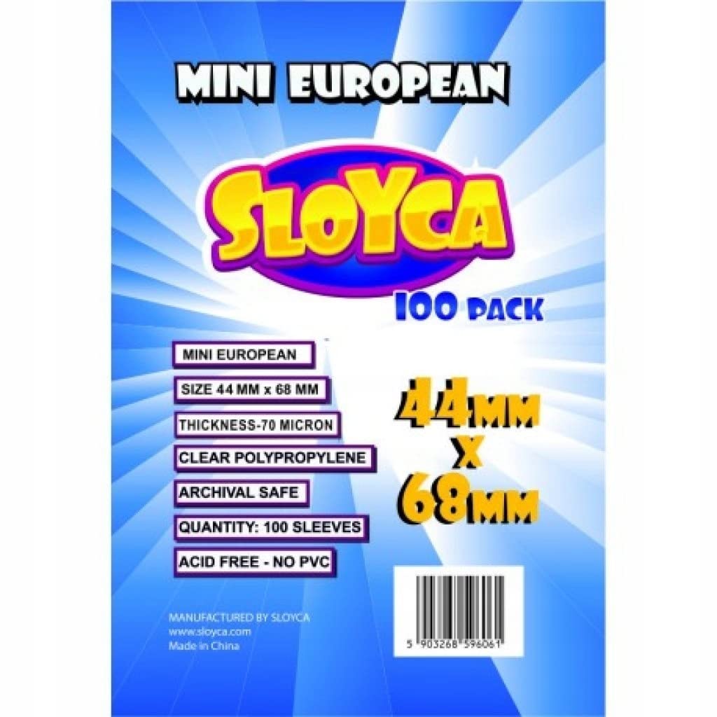 Koszulki Mini European 44x68 mm 100 szt.