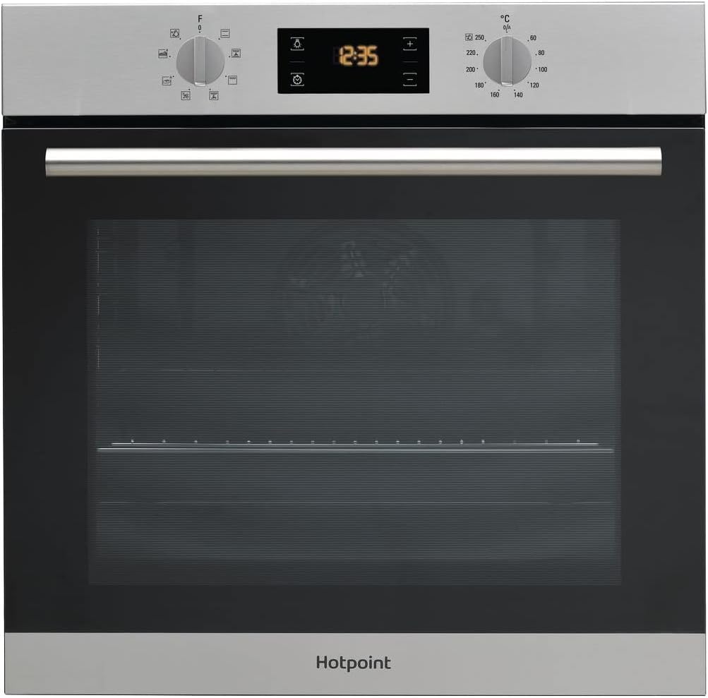 Hotpoint Electric Fan Assisted Single Oven Stainless Steel Amazon