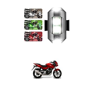 PRIKNIK Drone Strobe Lights Night Warning Lights for Motorcycles, Drones, UTV, Bicycle Compatible with B-ajaj Pulsar