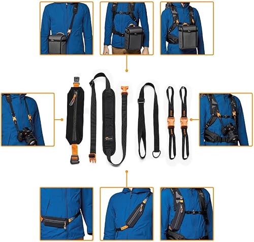 Miniatura 5 de Lowepro PhotoSport BP 24L AW III, mochila para cámara de senderismo, con acceso lateral, con inserto de cámara extraíble, con sistema de correa de