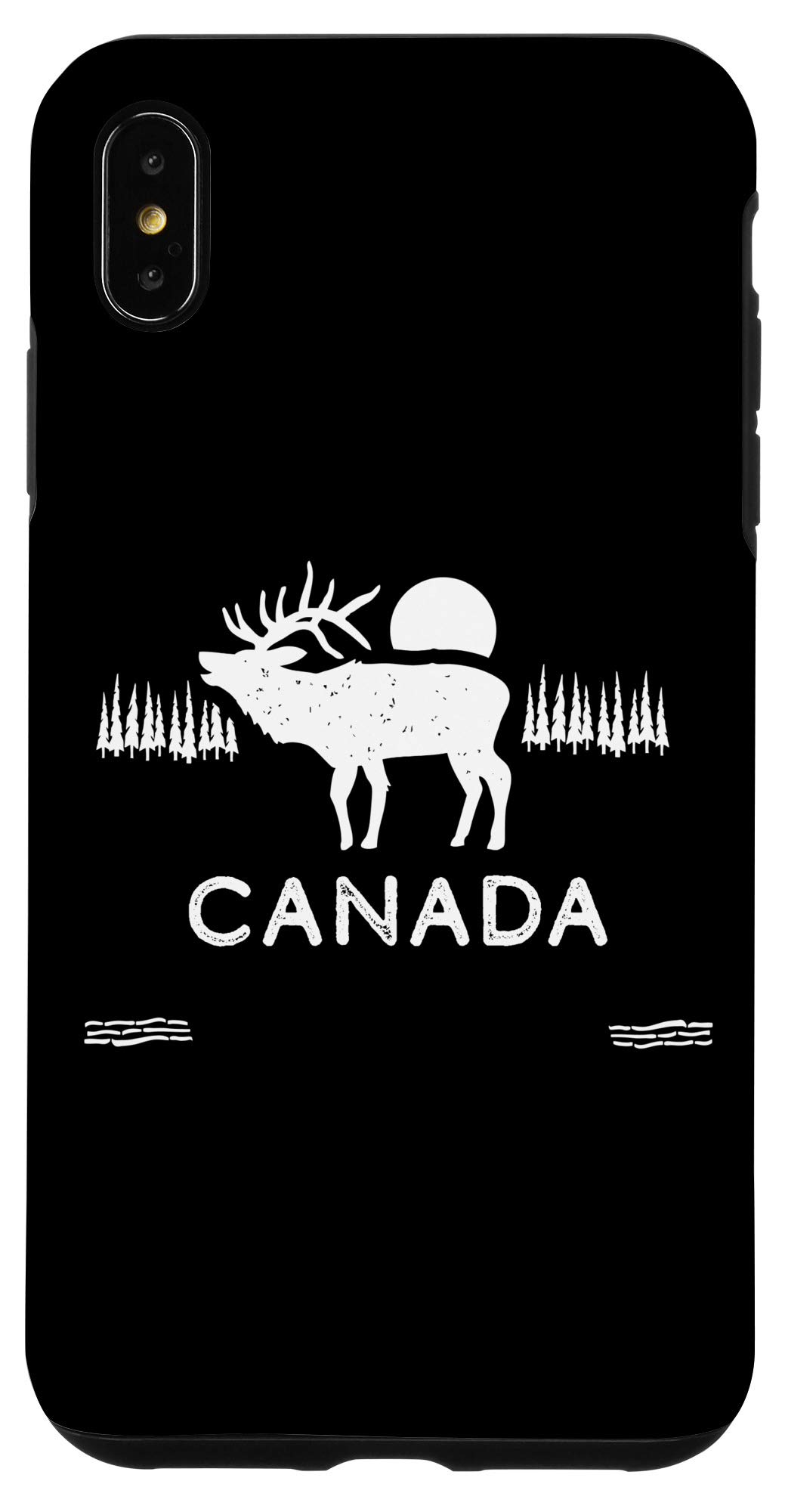 iPhone XS Max Canada Shirt for Men Women | Canadian Elk Canada Gift Case