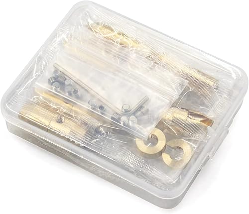 Miniatura 4 de Recambio universal de pesas de equilibrio de radios de rueda de latón reutilizable para motocicleta súper motor doble deporte cruceros métricos