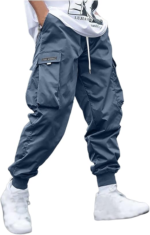 Amazon | [Povozer] カーゴパンツ メンズ 冬 無地 ズボン 下 ワーク