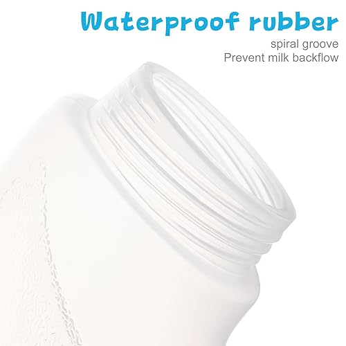 Miniatura 3 de Alimentación para mascotas, 6.1 fl oz de cuello curvado para gatos y cachorros con cepillo de limpieza y reemplazo para gatitos recién nacidos