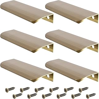 Pstyle. PST-168 Drawer Handle Kitchen Door Knob Storage Knob Cupboard Hardware Gold - 96mm - Set of 6