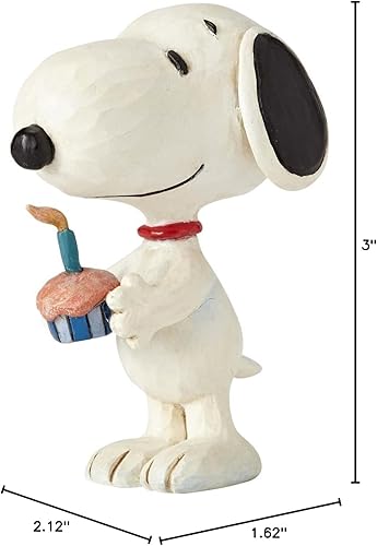 Miniatura 7 de Peanuts by Jim Shore Snoopy - Mini figura de cumpleaños