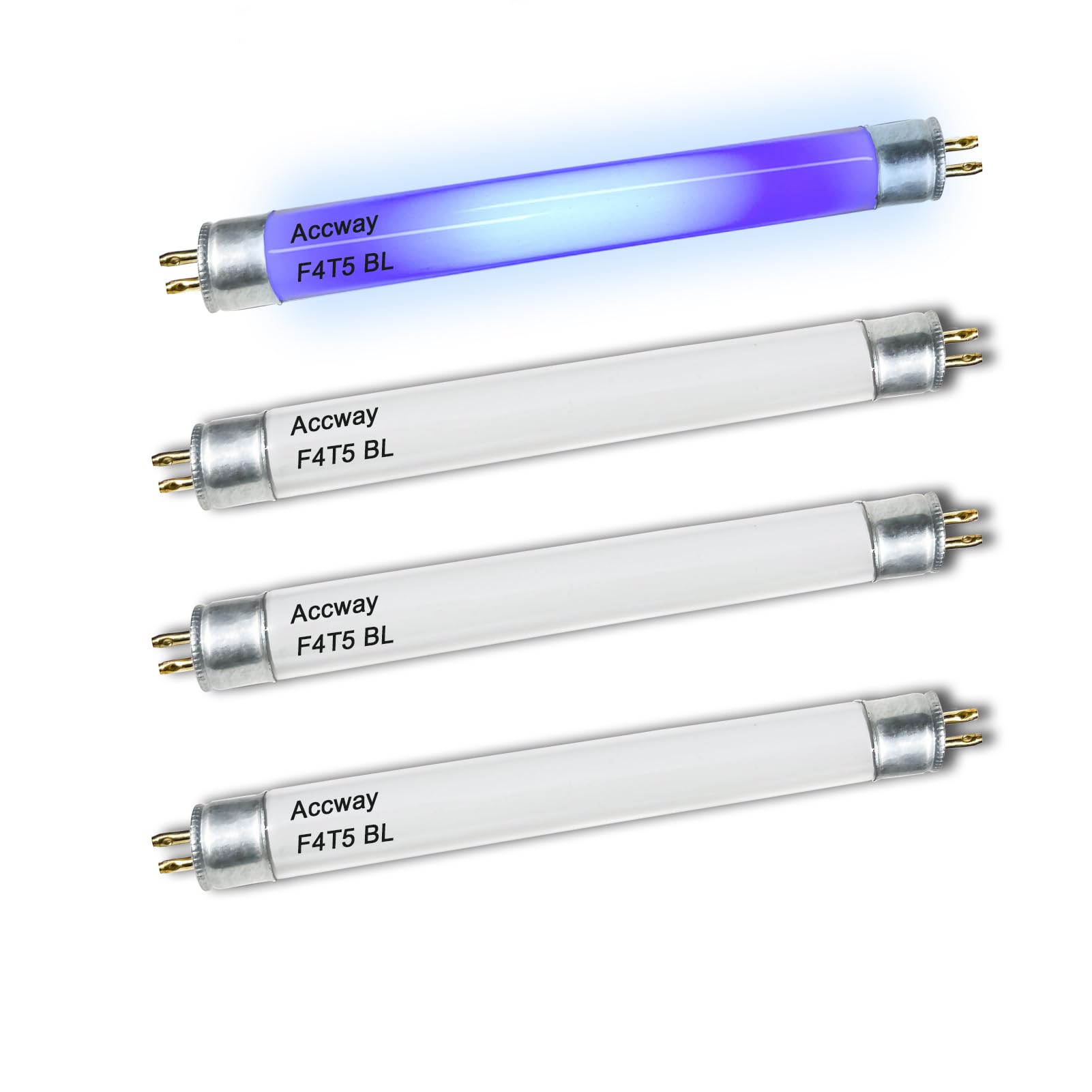 Amazon.co.jp: Accway 6インチ F4T5/BL 蛍光灯 4ワット 350BL、F4W