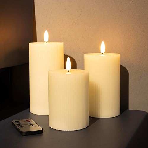 Miniatura 46 de Angelloong Velas parpadeantes de cristal transparente, sin llama, funcionan con control remoto y baterías, velas LED con temporizador, románticas