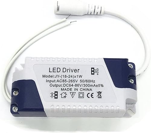 Miniatura 1 de Controlador LED (18-24) X1W Transformador de corriente constante de 300 mA. Salida de convertidor de fuente de alimentación CC 72-96 V, lámpara de