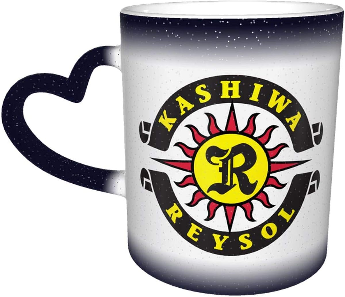 かしゎ柏 レイソル 変色カップ マグカップ 陶器 珈琲カップ 画像プリント 熱に色 かしゎ柏 レイソル 変色カップ マグカップ 陶器 珈琲カップ 画像プリント 熱に色