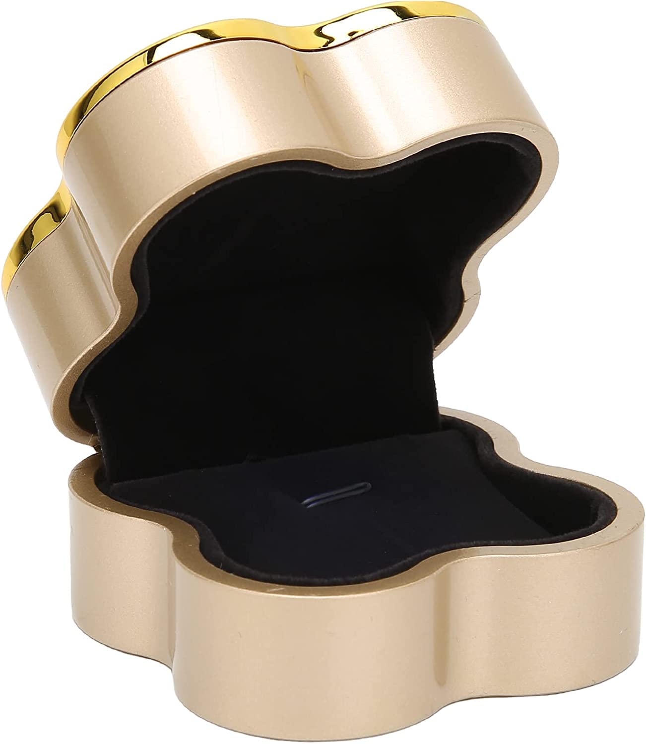 BCJMKDX jewellery storage box, Jewelry Storage Case, women jewellery box,Necklace Pendant Gift Box(Gold)