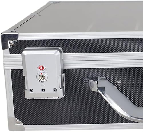 Vista 15 de Ursae Minoris Elite - Caja de aluminio negro para 100 portamonedas de estilo certificado o certificado NGC, PCGS, ANACS, Elite, Lighthouse, BCW