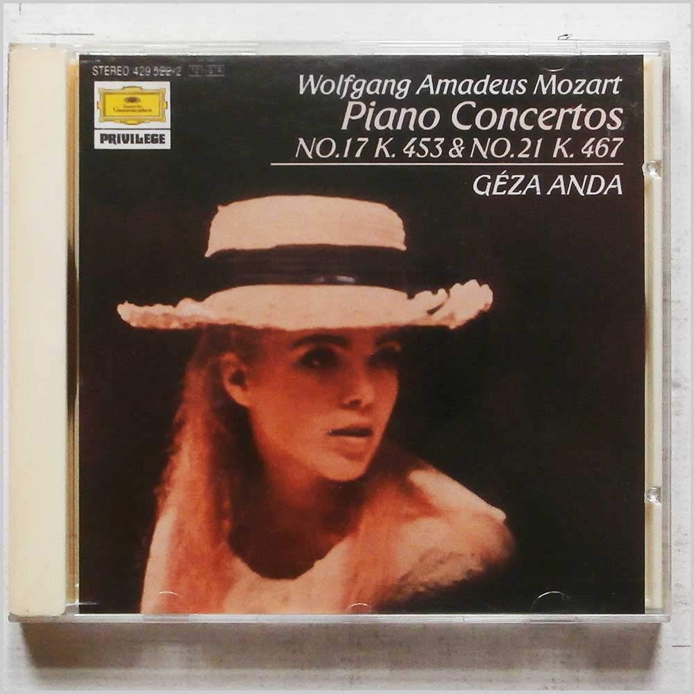 Piano Concerti 17 & 21 [Audio CD] Mozart; Anda and Salzburg Mozarteum