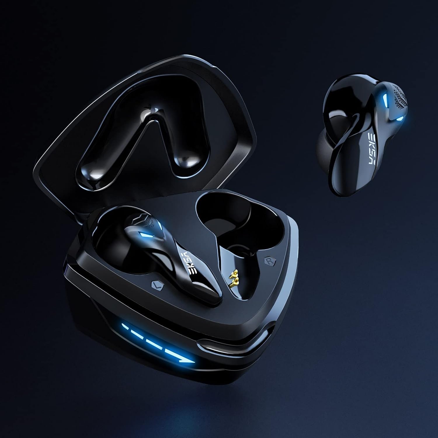 EKSA Bluetooth Gaming Earbuds, 45ms Ultra Low Latency - 36 Hours Playtime - Game/Music Mode