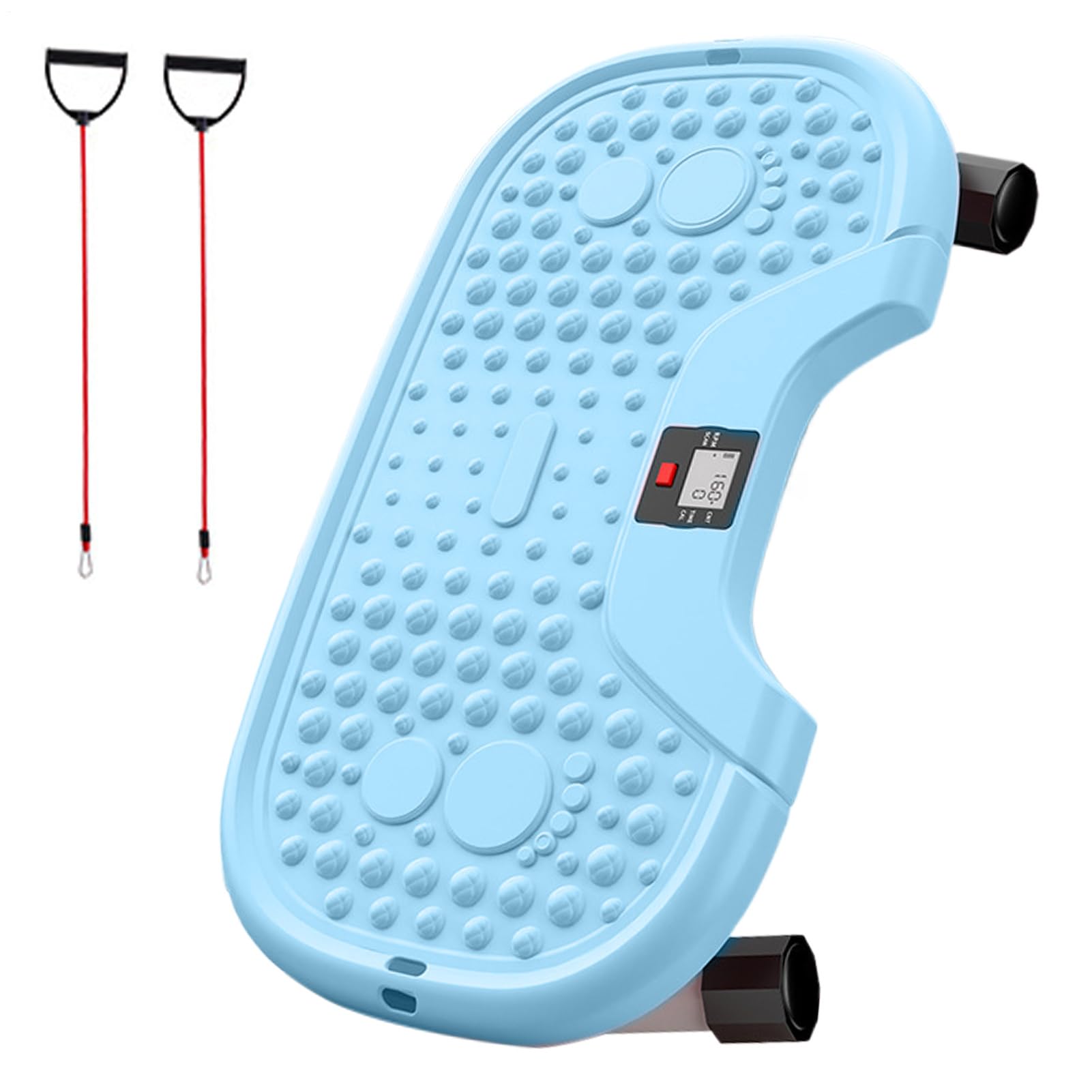Stepper para escaleras de oficina – Herramienta portátil para piernas con movimiento giratorio – Stepper Fitness con pantalla LCD | Para glúteos abdominales parte inferior casa oficina hombre mujer