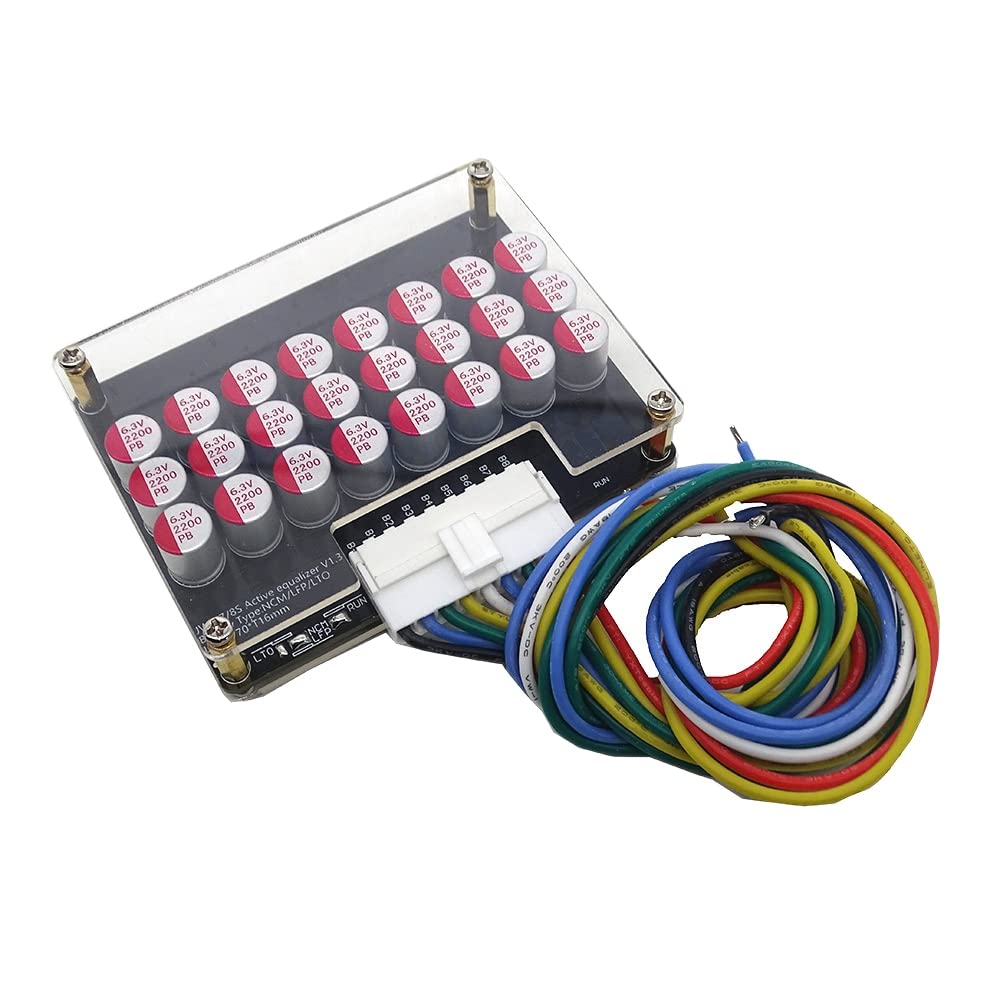 Whole Group Balancer 8S 5A Active Lithium Lipo Lifepo4 Battery Equalizer Transfer Capacitor Board mit Shell