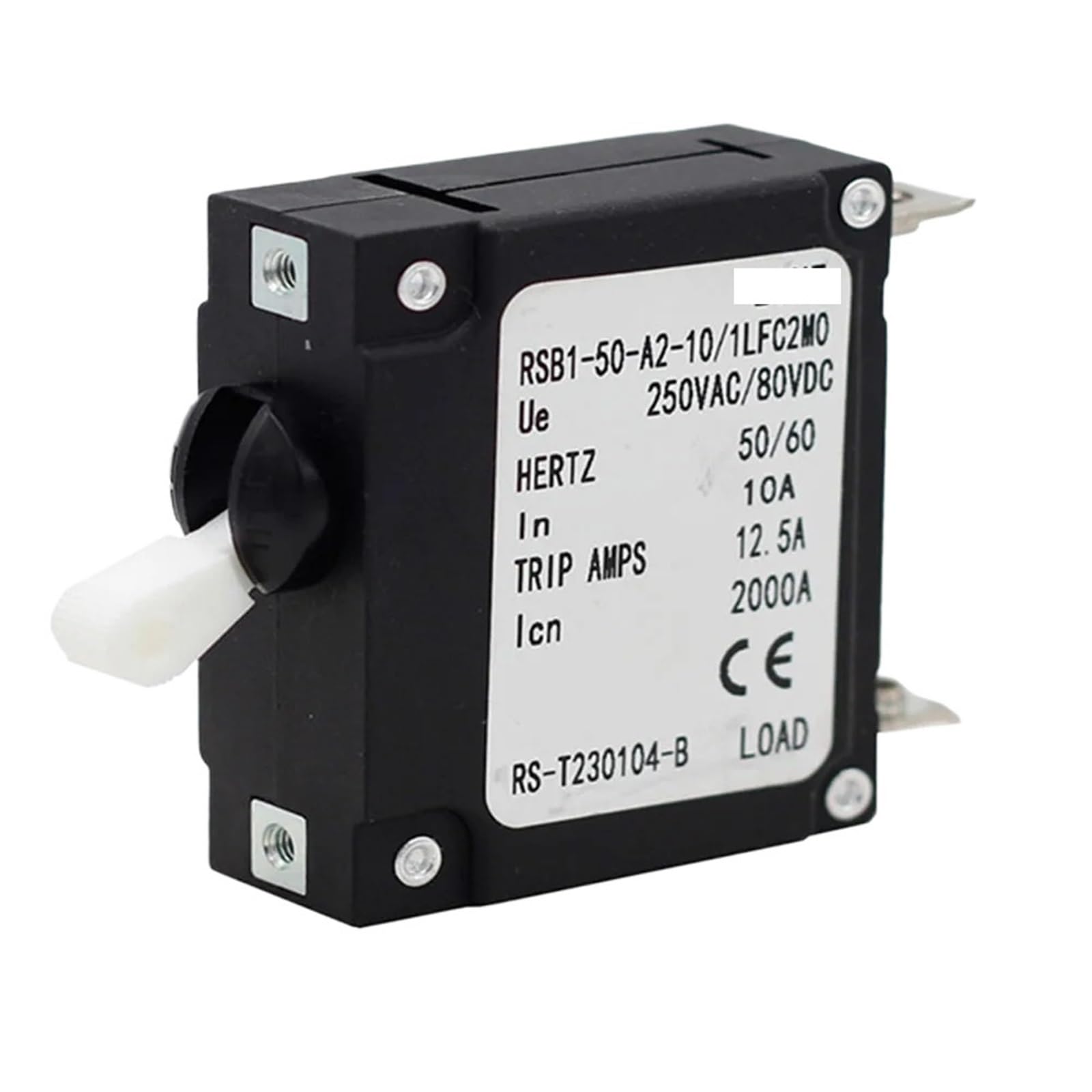 1 sztuka hydrauliczny wyłącznik elektromagnetyczny do zasilaczy UPS, przemysłowych systemów sterowania
