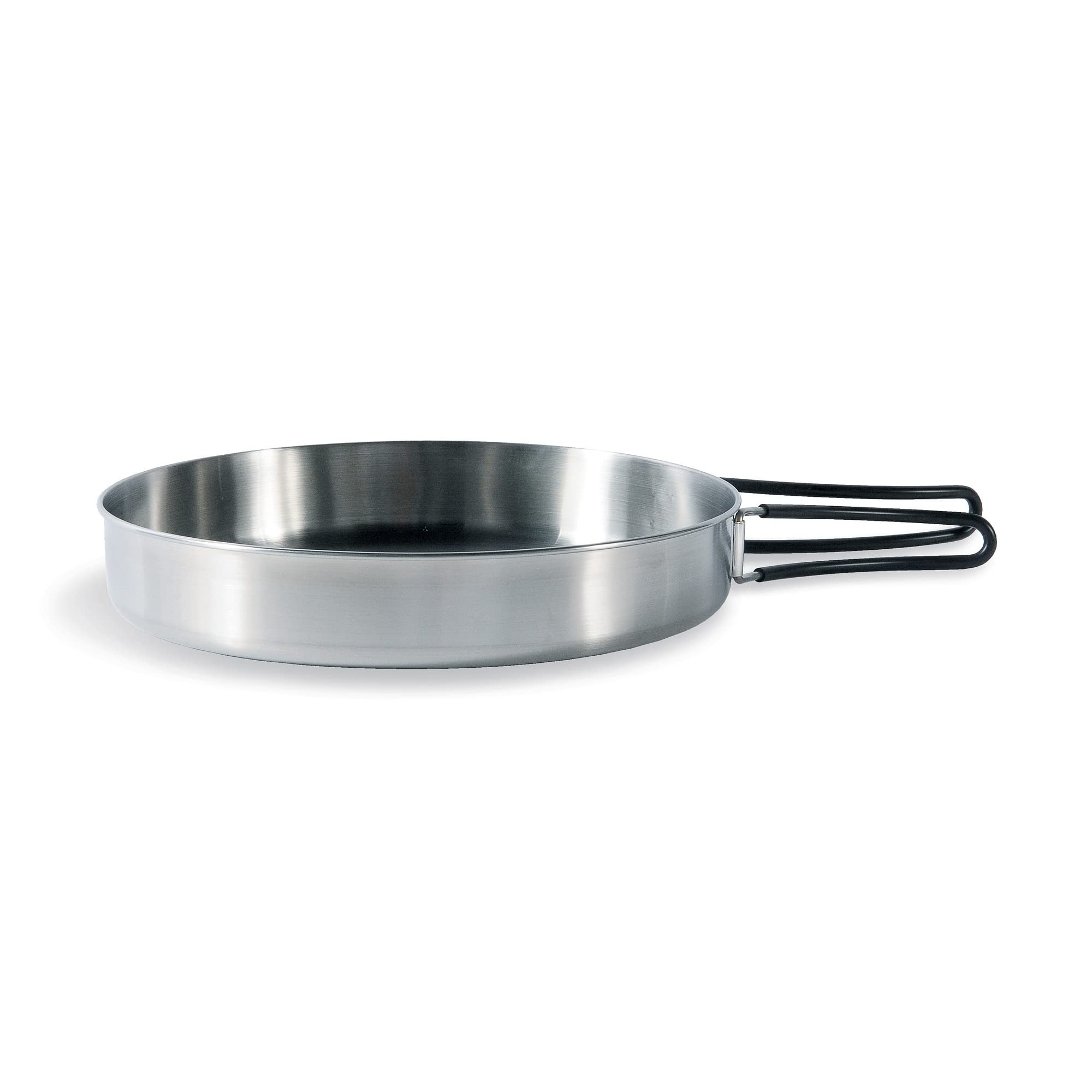 Tatonka Family Cook Set L (4-teilig) - Camping-Kochgeschirr aus Edelstahl - Bestehend aus Einer Pfanne und 3 Töpfen mit Deckel