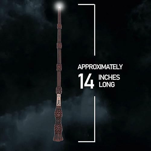 Miniatura 2 de Juguete de hechicero mágico iluminado con caja de regalo, luces LED y batería incluidas, colección de brujo de Halloween, accesorios de cosplay,