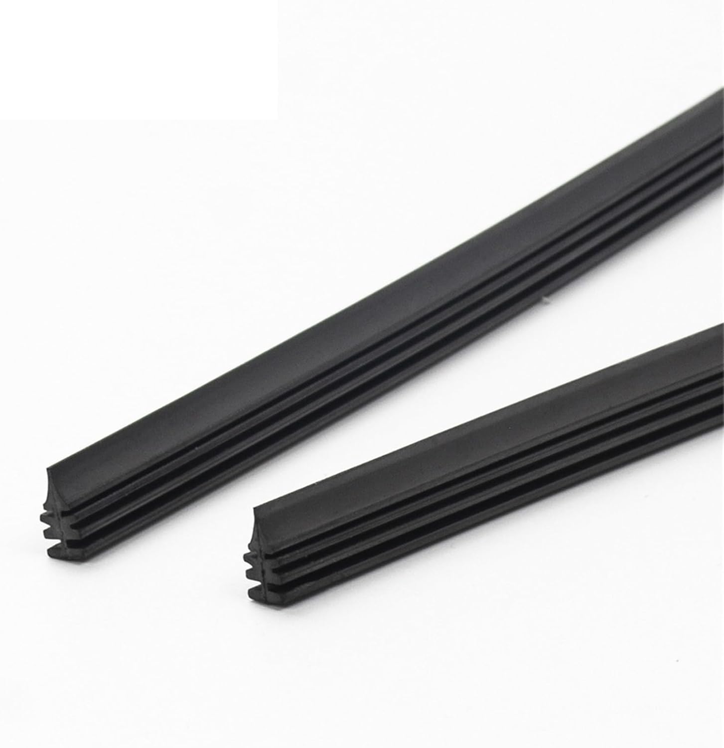 6mm Car Wiper Blade Refill Strips Car Windshield Rubber Strip Wiper 2PCS 24" 26" 28" 30" 32" Frameless Wiper Accessories(2pcs 26inches 650mm)