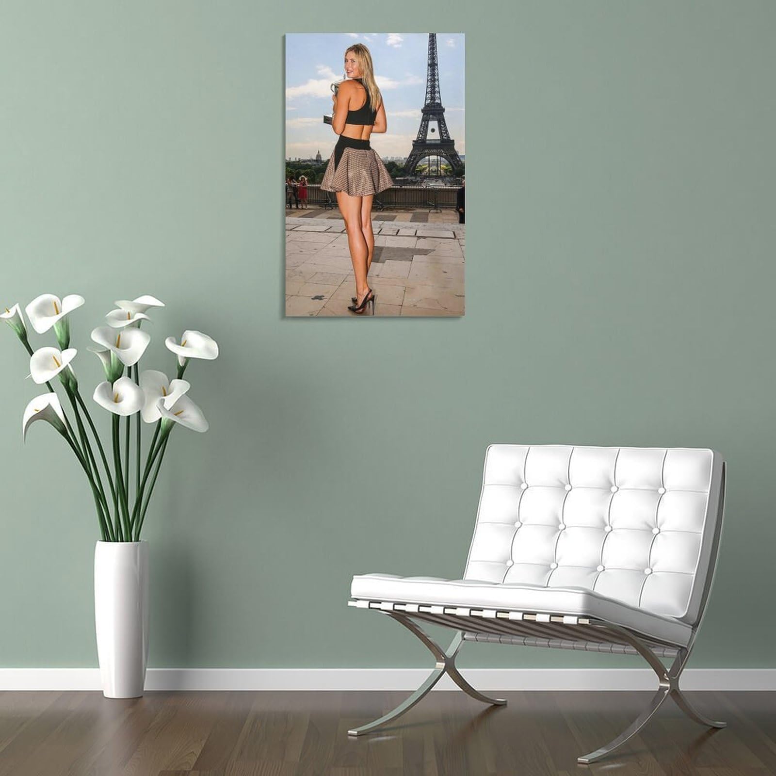 Amazon.co.jp: テニス選手マリア・シャラポワ キャンバスアート